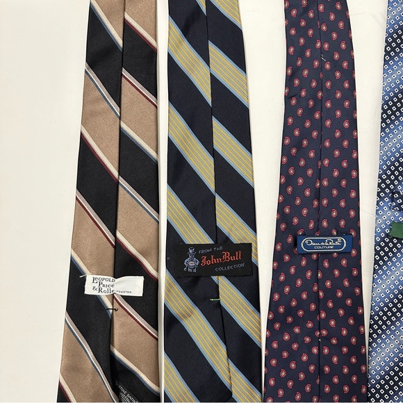 Bundle of 5 Vintage Silk Ties - Picture 9 of 16